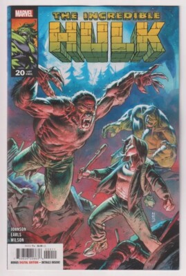 INCREDIBLE HULK #20 MARVEL COMICS  2024 NM