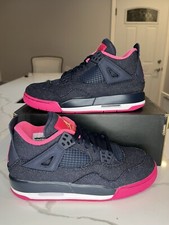 NIKE AIR JORDAN 4 RETRO GG"DENIM" NEW w Box Sz 5.5 Very Rare