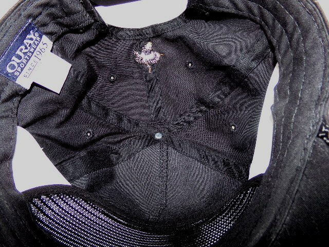 La Casquette Trucker Barbe Noire - Noire et Blanche - Barbe noire