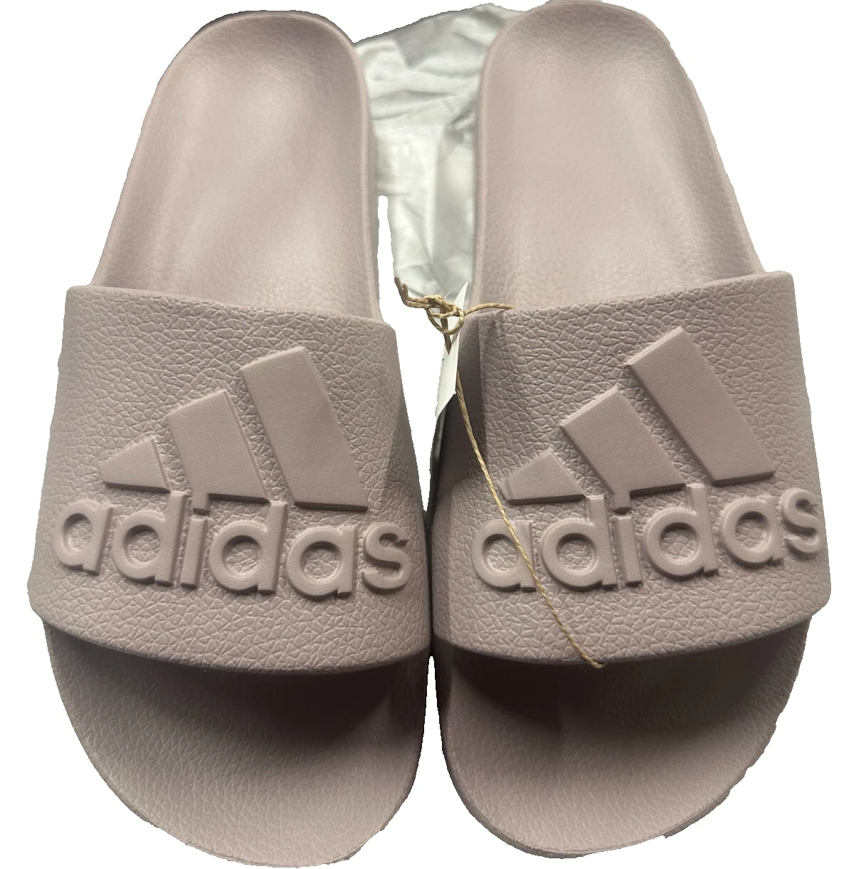 Sandali unisex Adidas Adilette Aqua Slide Preloved Fig taglia uomo 12 donna 13