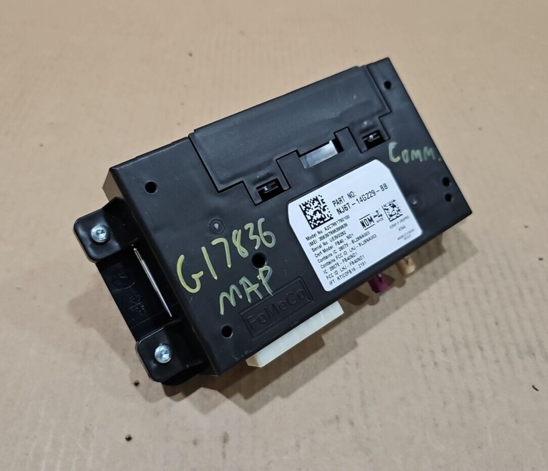 21-23 FORD BRONCO ESCAPE MAVERICK TELEMATICS COM CONTROL MODULE NJ6T-14G229-BB