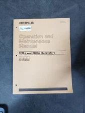 Cat Caterpillar 320BU 320BLU Excavator Factory Operation & Maintenance Manual