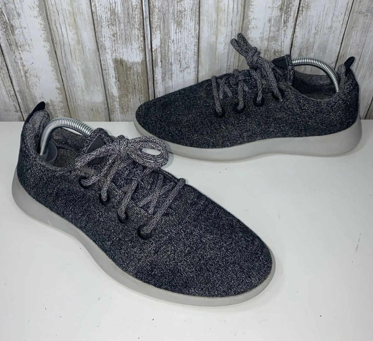 Allbirds Men\'s Wool Runners Gray Size 10 Lace Up Sneaker Low Top Merino Shoes Men main image 3