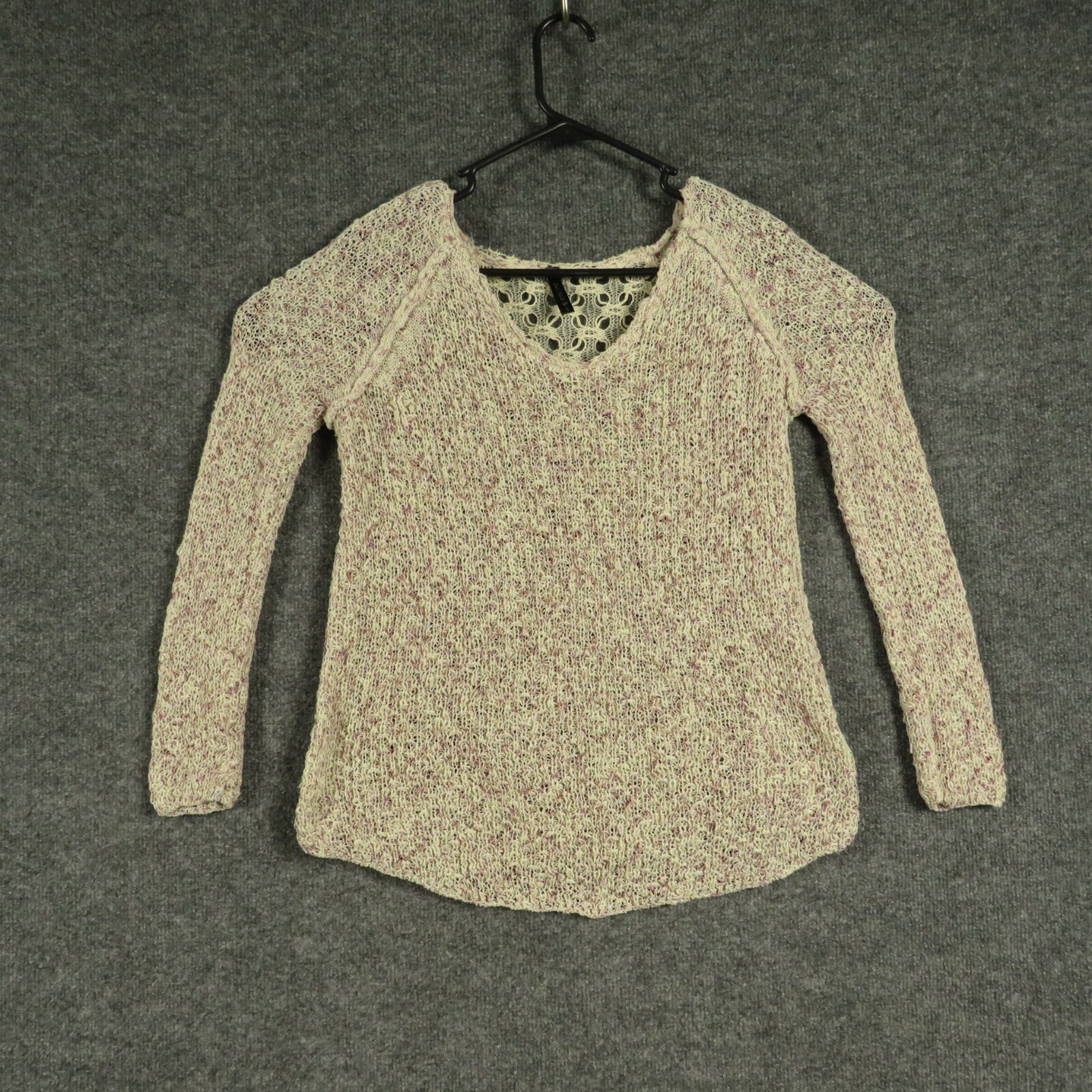 Full Tilt Women's Open Knit Sweater 