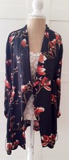 Masai Ladies Black Drawstring Jonna A Shape Jacket Size Xs Bnwt Rrp £109