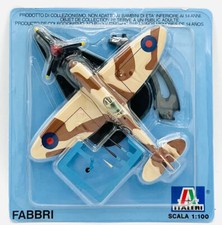 EBOND Modellino Aereo Militare Supermarine Spitfire Mk.V - Fabbri - 1:100 - 0559