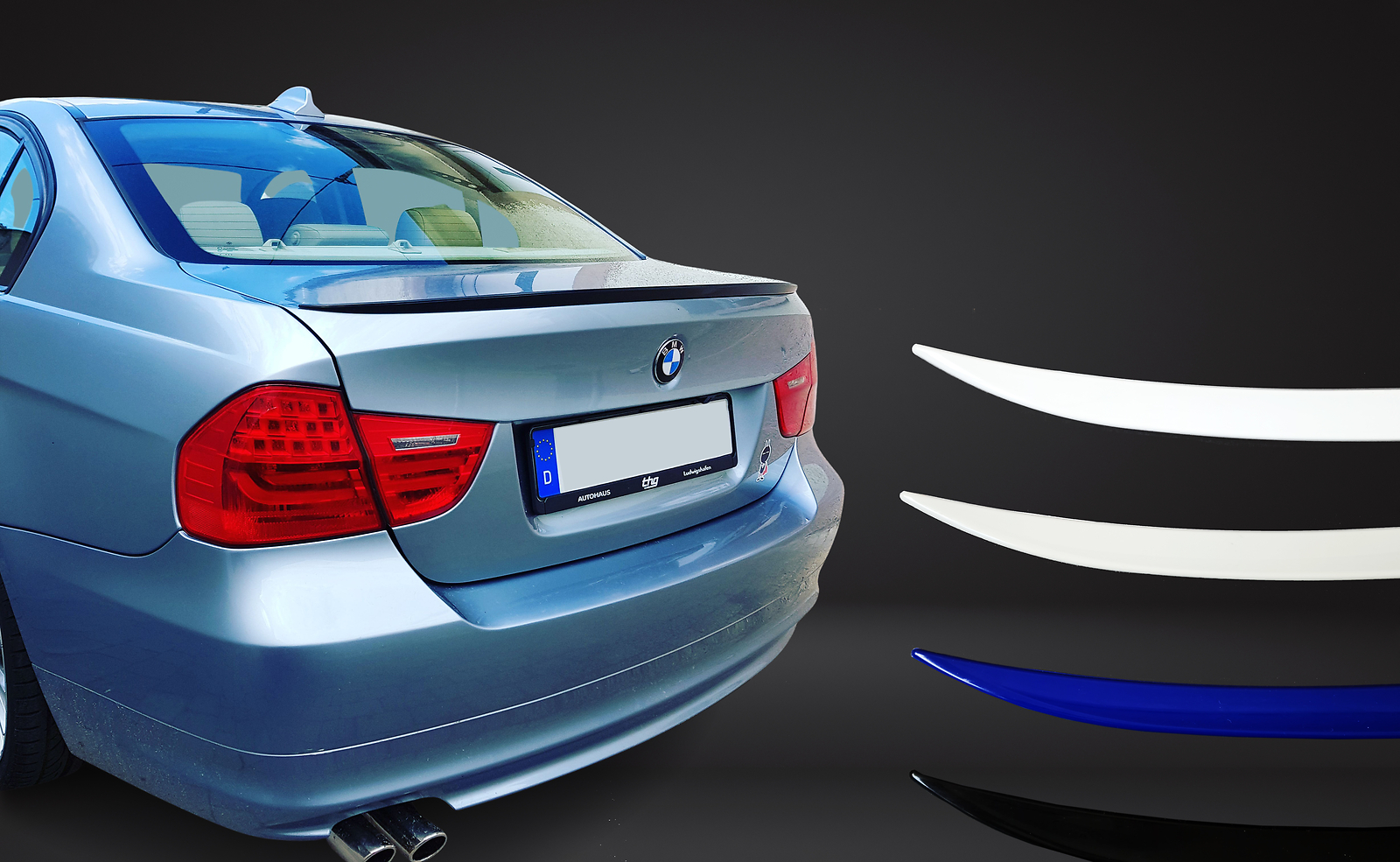 Rear Spoiler Compatible With BMW 3 Series, Tuning SPOILER Trunk Slim Spoiler Lip
