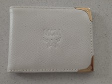 MCM wallet "JUNIOR", authentic, NEW, "Relief Nature Leather" serie, ecru