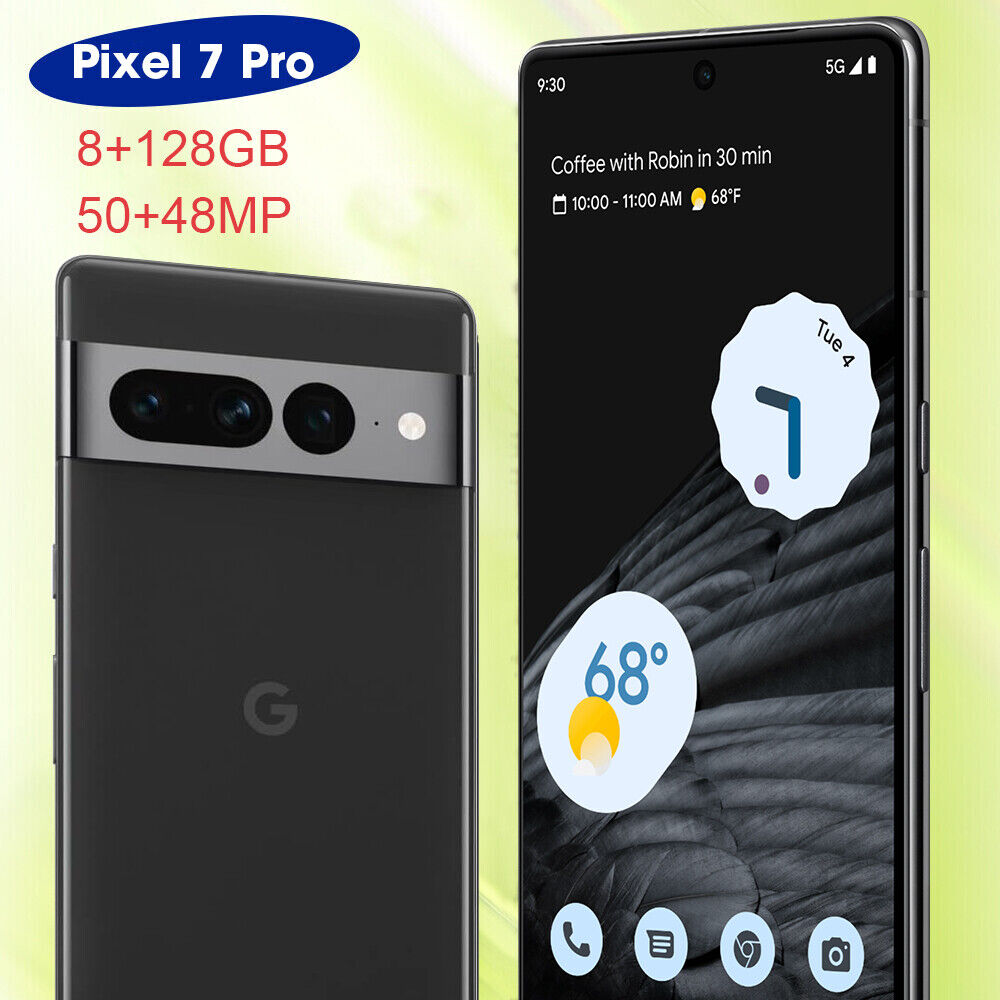 Google Pixel 7 Pro -128GB - Obsidian-GE2AE(Unlocked) New in Box - Sealed Phone
