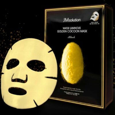 JMsolution Water Luminuous Golden Cocoon Mask Black 45g x 10ea