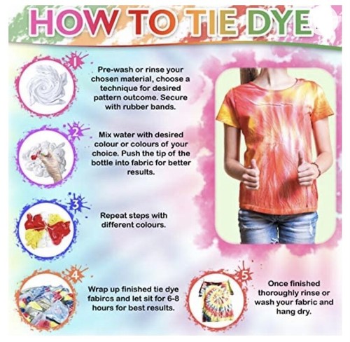 Bik bok creations Tie Dye Kit - no dye only accessories - Picture 6 of 6