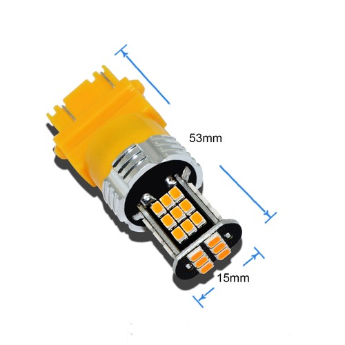 Allla Lighting 30-LED 3157 Turn Signal Light Bulb Bright Yellow Blinker Lamp VS - Picture 5 of 6
