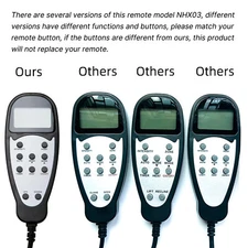 8 Pin Massage Remote Control Model NHX03 E034KD8HL for Power Recliner Lift Chair