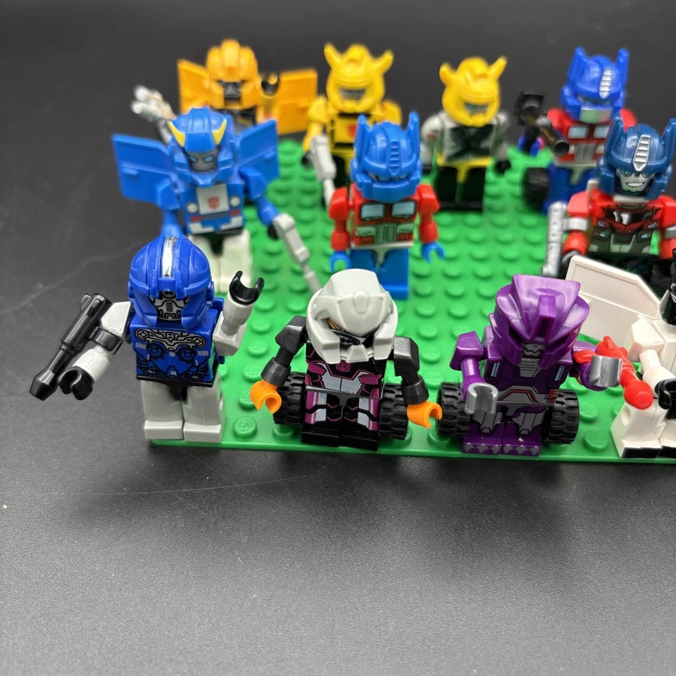KRE-O Transformers Mini Figure Lot Of 11 KREO Optimus Prime Bumblebee READ - Image 4 of 4