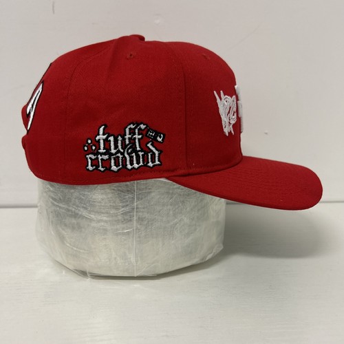 Kill The Hype LA Dodgers MLB Tuff Crowd Snapback Cap Red KTHLA Extremely Rare - Picture 5 of 14