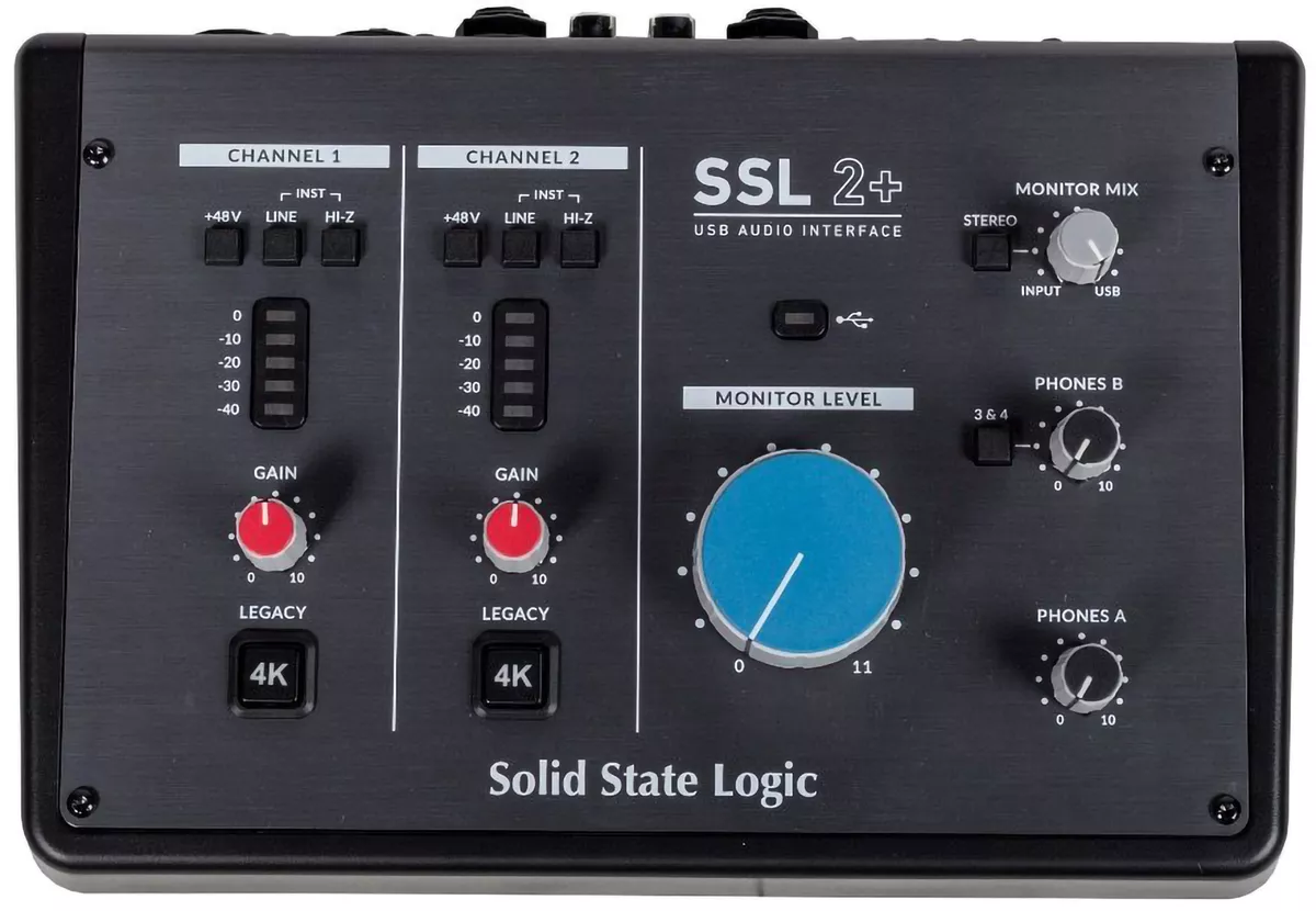 Solid State Logic SSL2+ USB Audio Interface | eBay