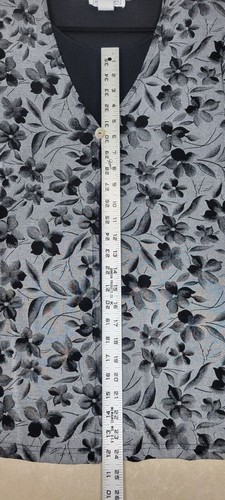 Impressions of California Womens Top Button Floral Shirt Vintage Size Large L - Picture 9 of 19
