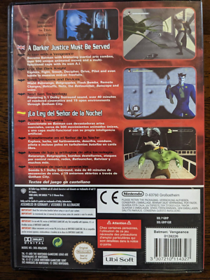 Batman Vengeance Sur Nintendo GameCube - Jeu Complet Bon état