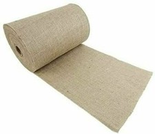 14" Wide 100 Natural Jute Upholstery Burlap Roll 100 Foot 