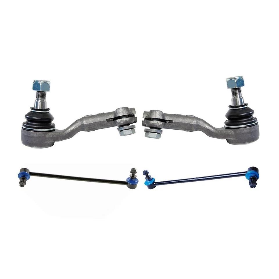 Barra estabilizadora de extremo de barra estabilizadora de dirección delantera Mevotech 4 piezas para BMW 325xi 2006 Foto 2 de 4