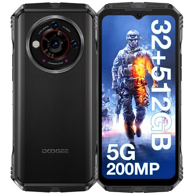 DOOGEE V30PRO Dual 5G Robustes Smartphone 32GB+512GB Android 13 10800mAh Handy