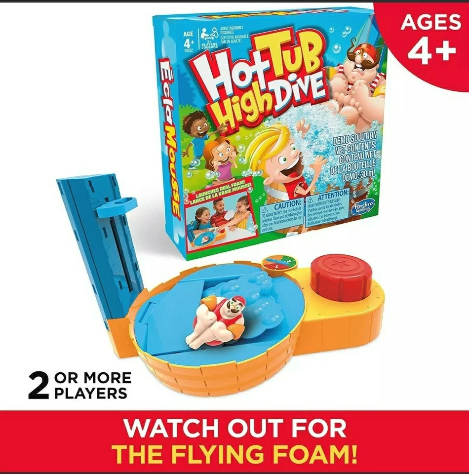 Juegos para niños con bañera de hidromasaje juego de buceo alto de Hasbro Foto 2 de 4