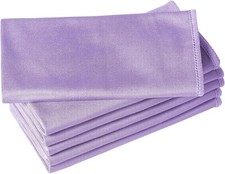 6 Pack Microfiber Glass Cleaning Cloth, 16 Inch X 16 Inch, Lint Free Quickly Cle