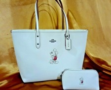 mickey mouse leather purse