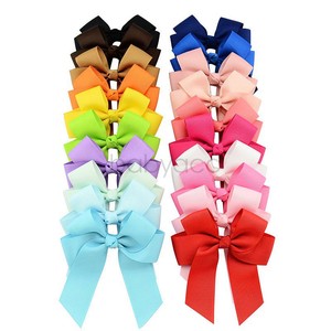 20pcs-lot-Kids-Girls-Ribbon-Hair-Cheer-Bows-Alligator-Clip-Headwear-Boutique