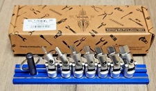 VIM 7pc 1/4dr Metric Hex Bit Universal Joint Socket Set 3-10mm w/Magrail #UJM400