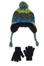 Capelli Beanie/Gloves Set Navy S/M Ages 4-6