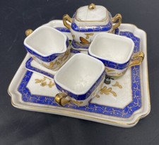 Miniature Tea Set - Butterfly Pattern The House Of Valentina