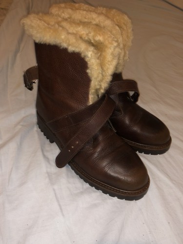 Vintage Polo Ralph Lauren Brown Leather 