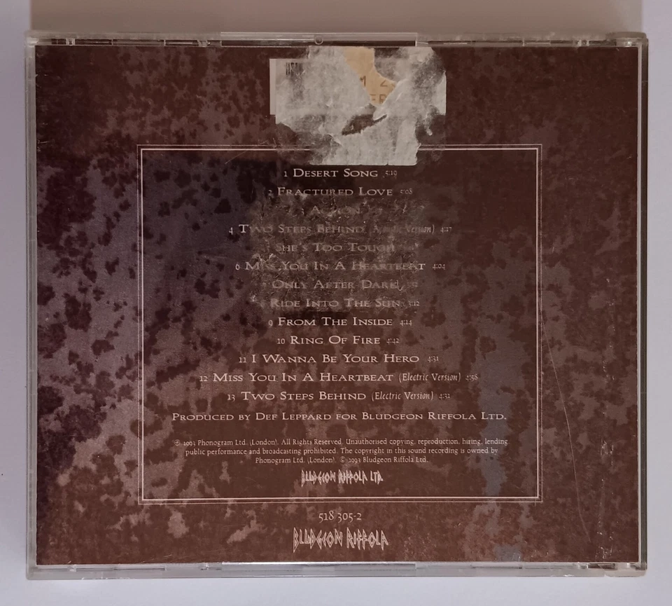 Def Leppard, Retro Active | CD 1993 Bludgeon Riffola 518 305-2 - Bild 2 von 3