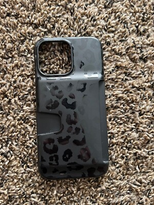 Velvet Caviar Black Leopard Wallet Case iPhone 14 Pro Max   Slightly Used