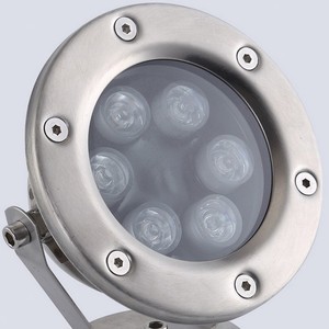 6 watt led flutlicht im freien unterwasser spot licht teich pool lampe