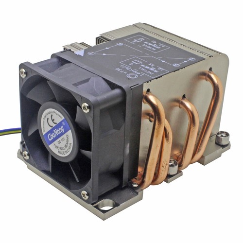 2U CPU COOLER Cooling Fan Heatsink For Intel LGA3647 Narrow ILM