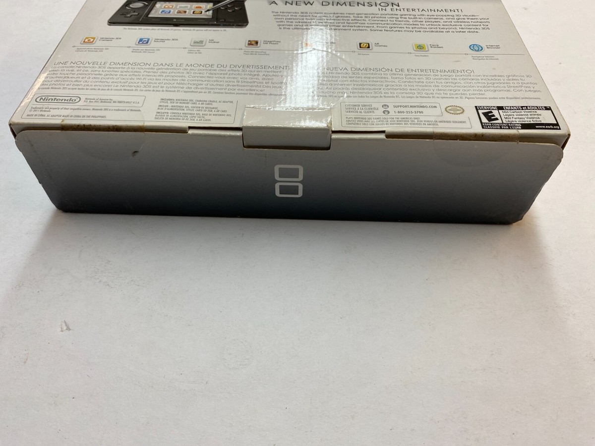 3DS ブラック Nintendo 3DS Handheld System - Cosmo Black 45496719210| eBay