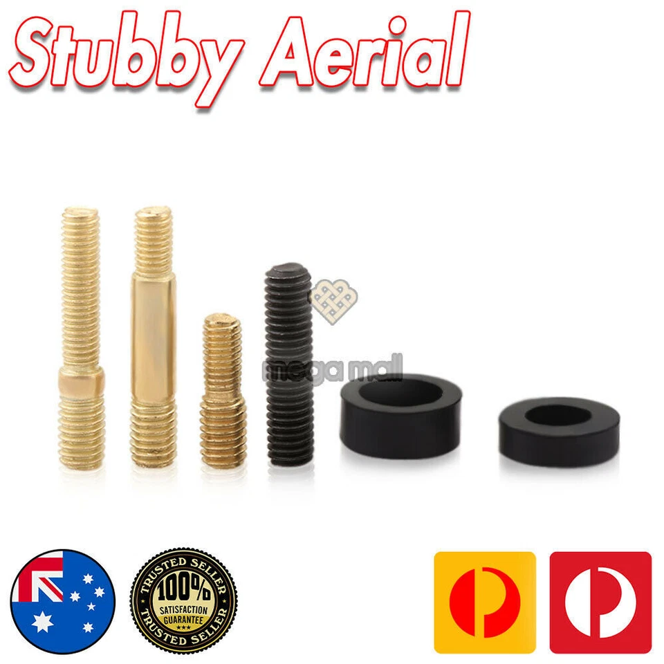 Antena / Antena Stubby Bee Sting para Subaru Forester Negro Carbono 8 CM Foto 3 de 4
