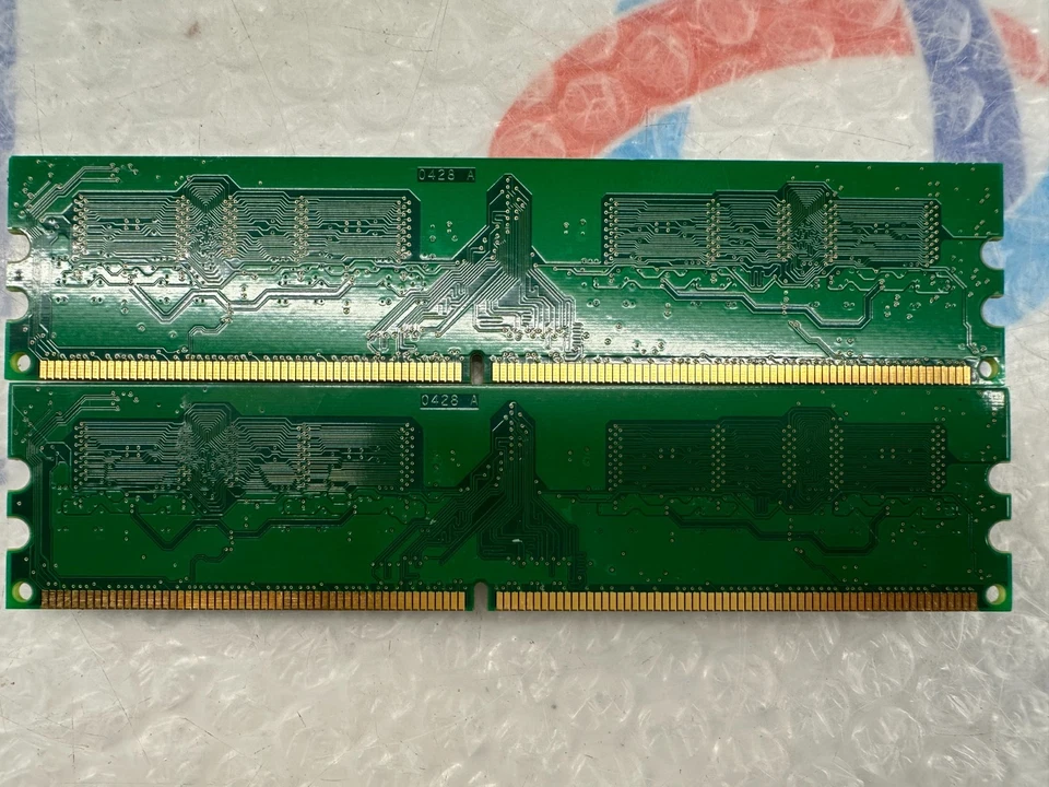 512MB X2 Micron 1GB DDR2 RAM Memory Module MT8HTF6464AY-40EB9 - Image 2 of 2
