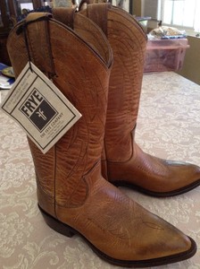 frye ray western pull on boot