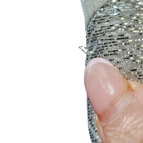 Maggy London Silver Beaded A-Line Dress With High Neck size 4P - Picture 15 of 19