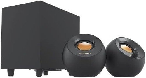 Haut-Parleurs Pour PC + Subwoofer Creative Pebble Plus 2.1 Alimenté Via USB - Afbeelding 1 van 8