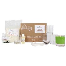 Candle Making Kit Soy Wax DIY Winter Pine Scent Make Your Own Candles | Cosy Owl