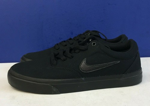 SB Charge Solarsoft Black Sneakers Size 