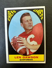 1967 Topps Set Break Len Dawson, #61, Ex/Nm