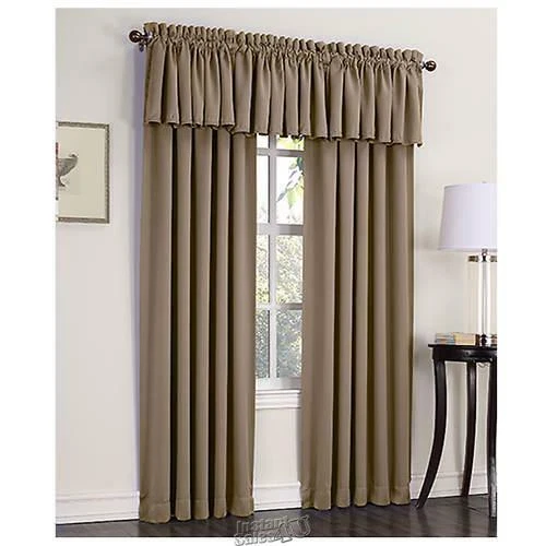 Sun Zero Madison Panel Pairs Taupe Color 54"Wx84"L