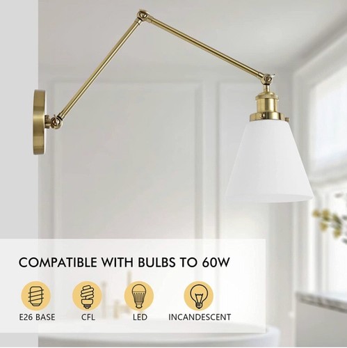 lamp set of 2/Gold Lamps/wall Lamps - 第 4/6 張圖片