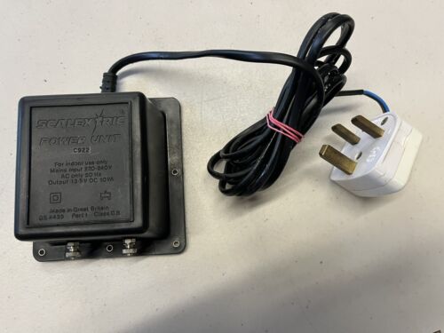 HORNBY - C922 - SCALEXTRIC SLOT CAR TRANSFORMER / POWER SUPPLY TESTED VGC - Afbeelding 1 van 3
