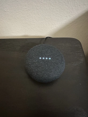 Google Home Mini H0A Smart Speaker Tested And Working - No Charger or cable
